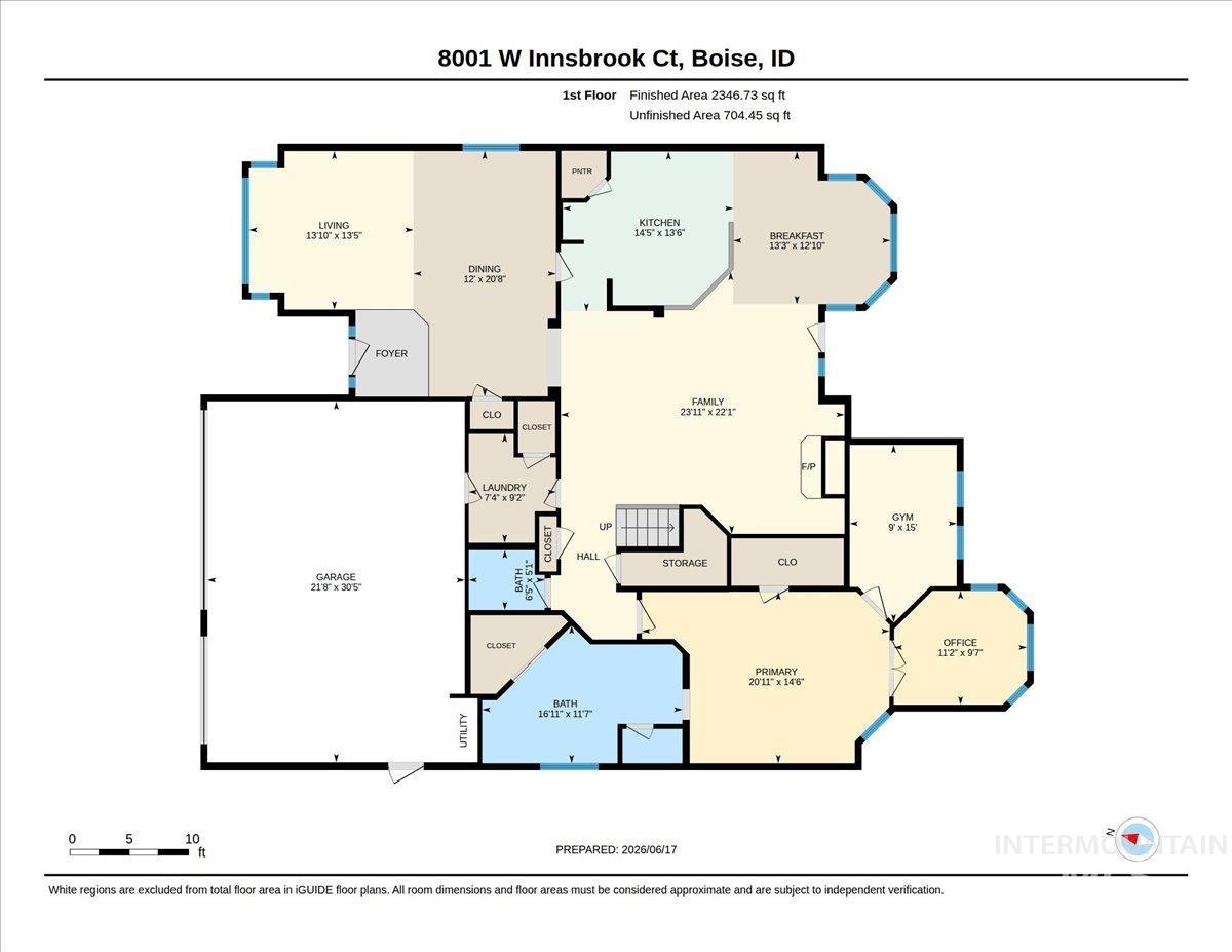 8001 West Innsbrook Court Boise, ID 83704 - Photo 38 of 39 Floor plan