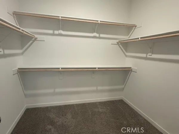 a close view of closet
