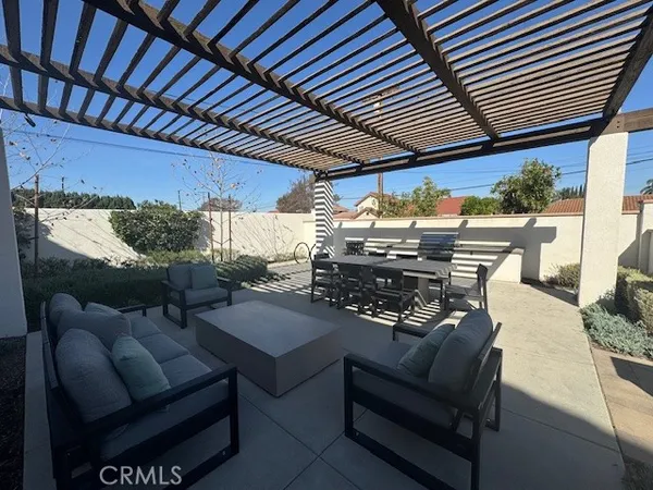 a view of a couches in the patio