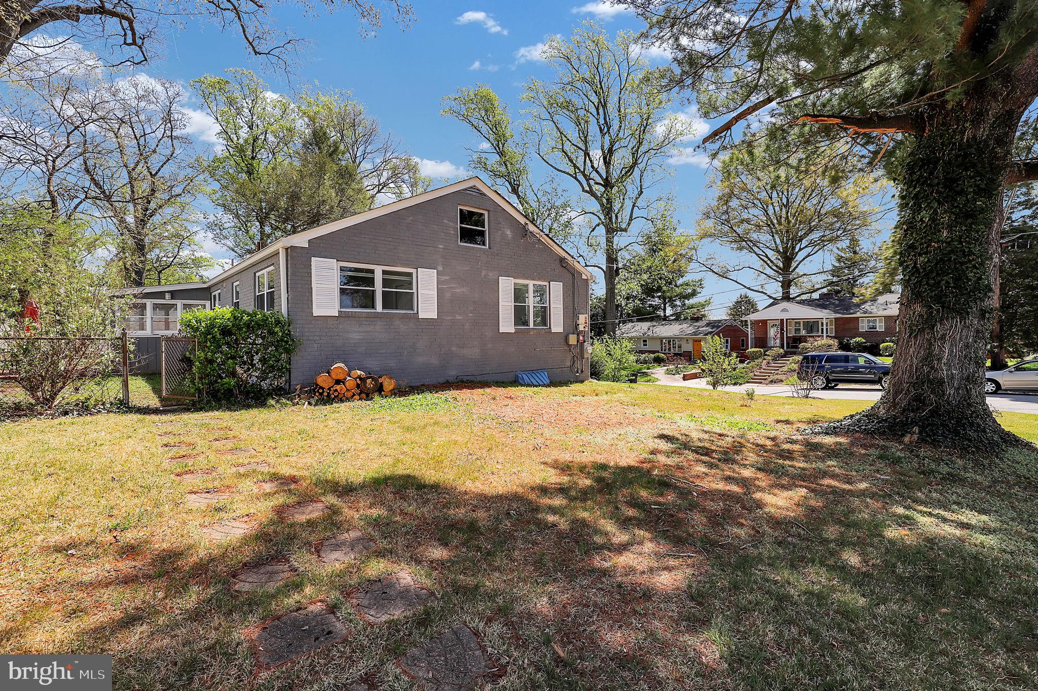 1009 Stirling Road Silver Spring, MD 20901 - Photo 28 of 33 a view of backyard of the house