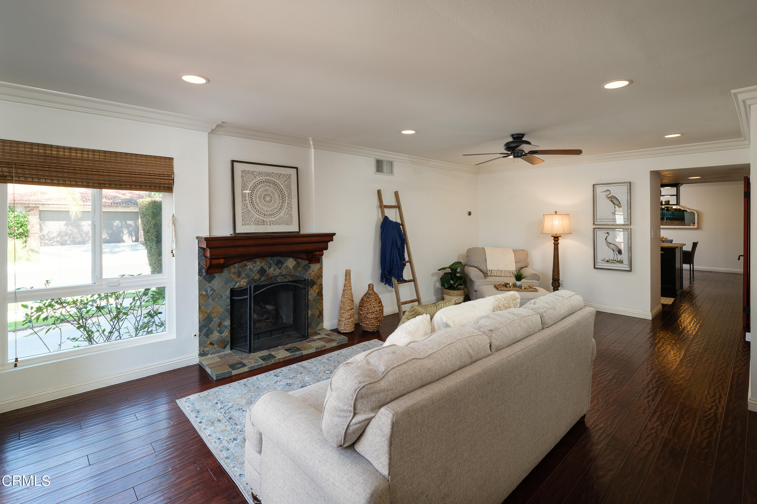 1102 Cll Adra Duarte, CA 91010 - Photo 12 of 37 a living room with furniture and a fireplace