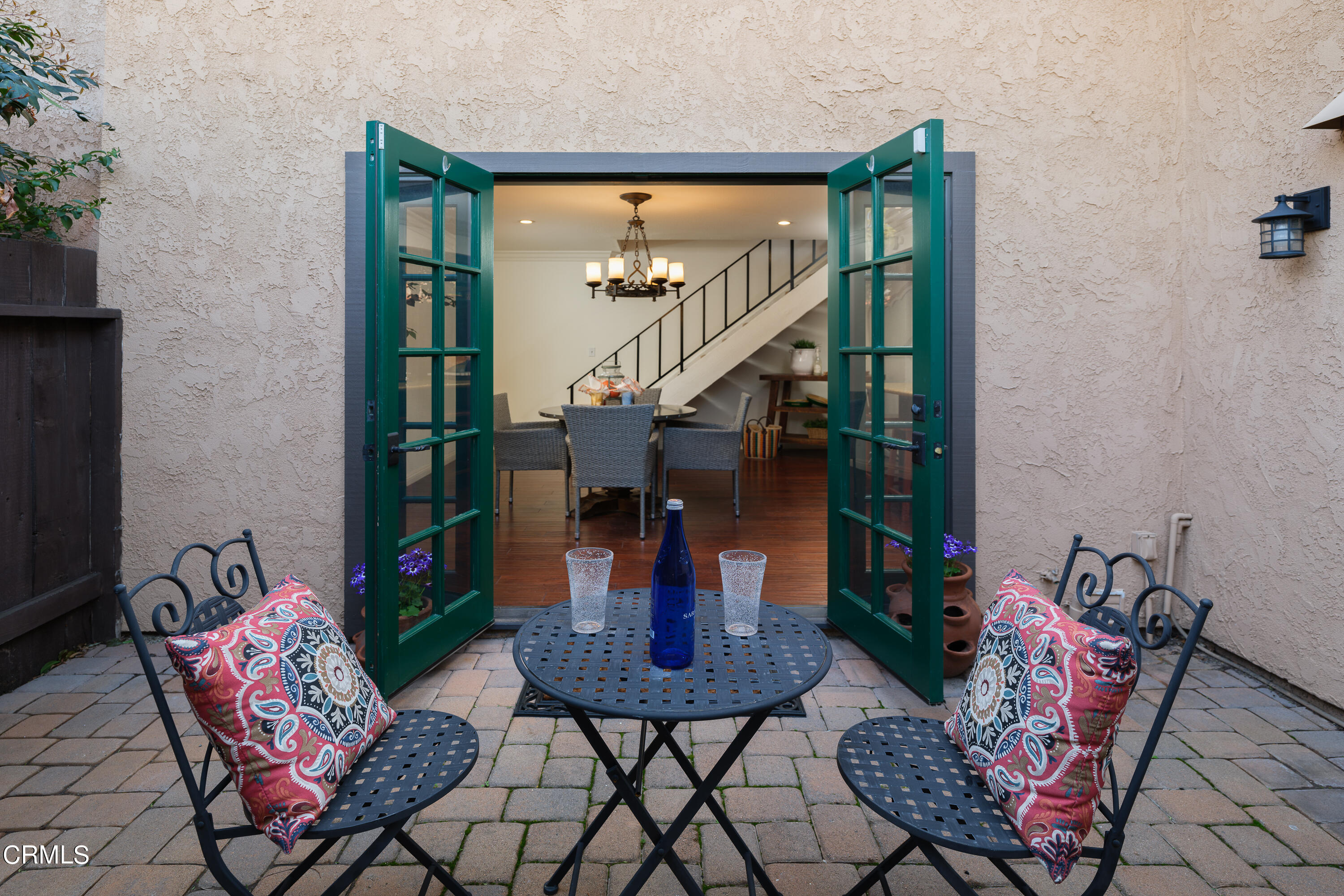 1102 Cll Adra Duarte, CA 91010 - Photo 24 of 37 a view of a dining room with furniture and a potted plant