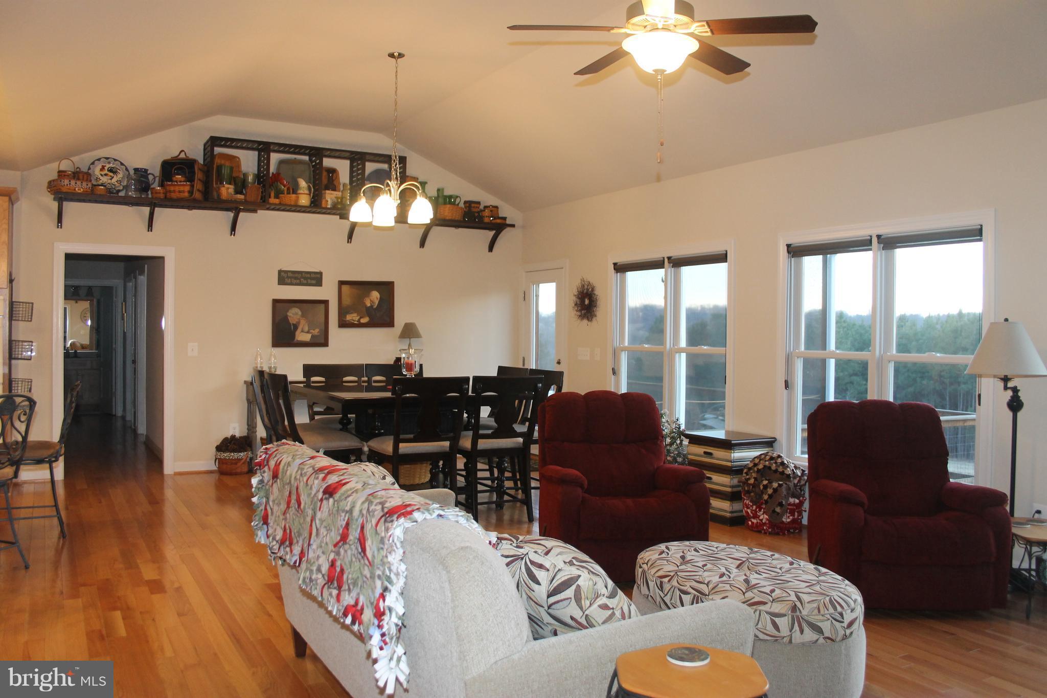 17372 Crookes Farm Road Rixeyville, VA 22737 - Photo 15 of 30 Great Room with dining area