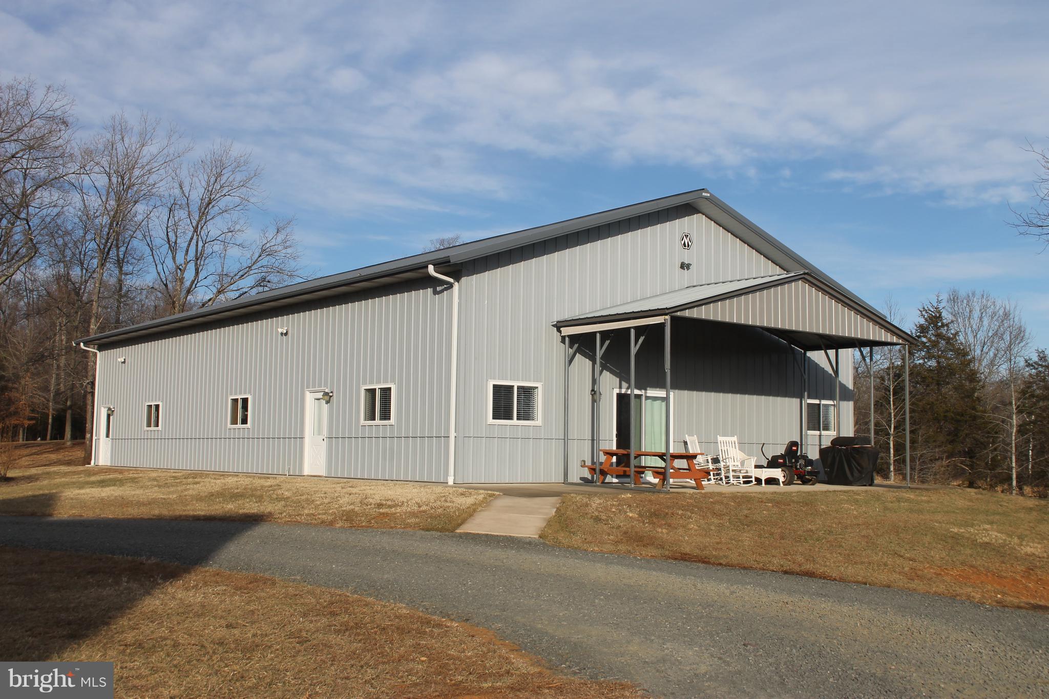 17372 Crookes Farm Road Rixeyville, VA 22737 - Photo 26 of 30 Morton Bldg. Apartment end with covered patio