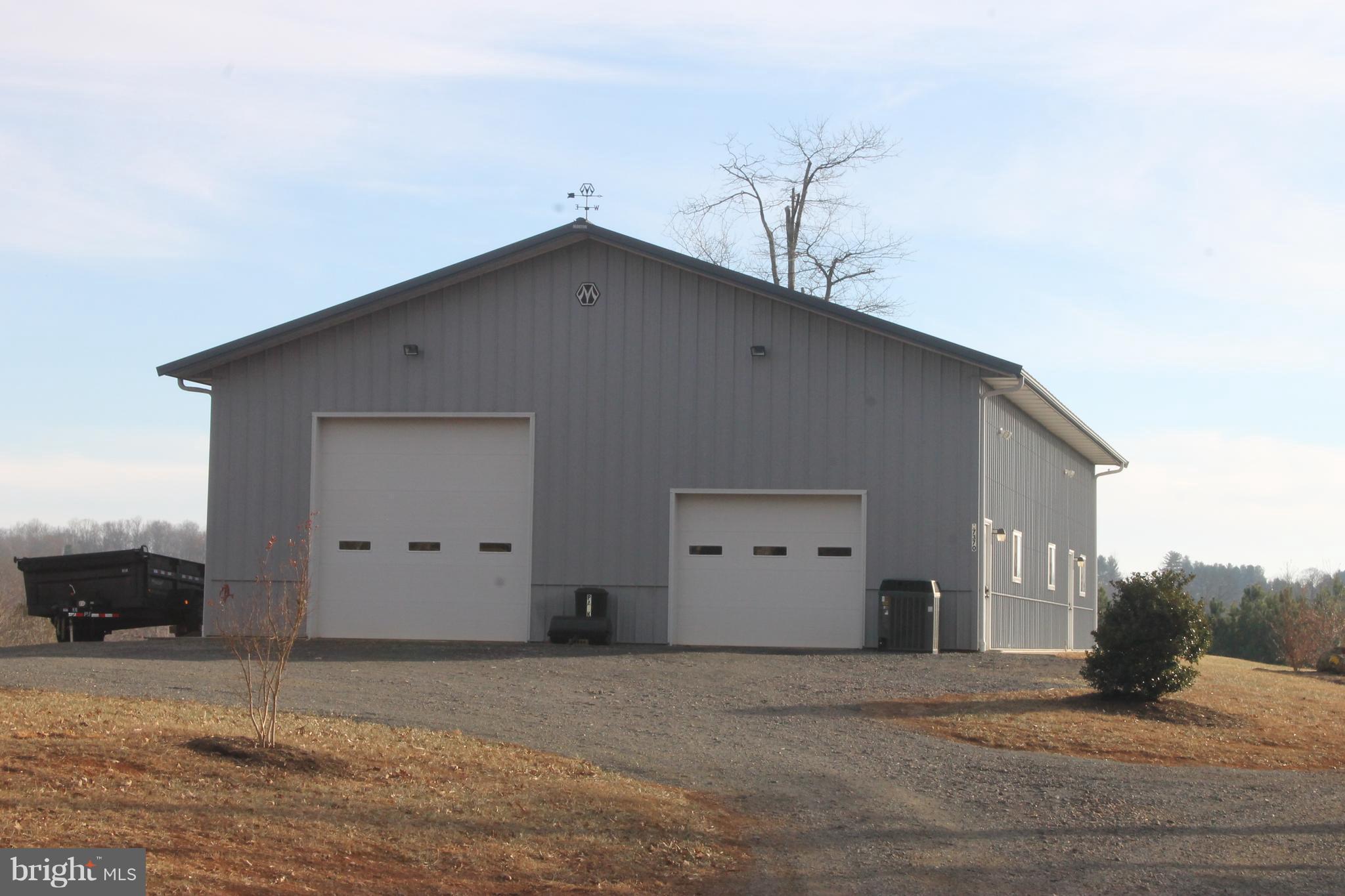17372 Crookes Farm Road Rixeyville, VA 22737 - Photo 27 of 30 75x42 Morton Building with 2 overhead doors
