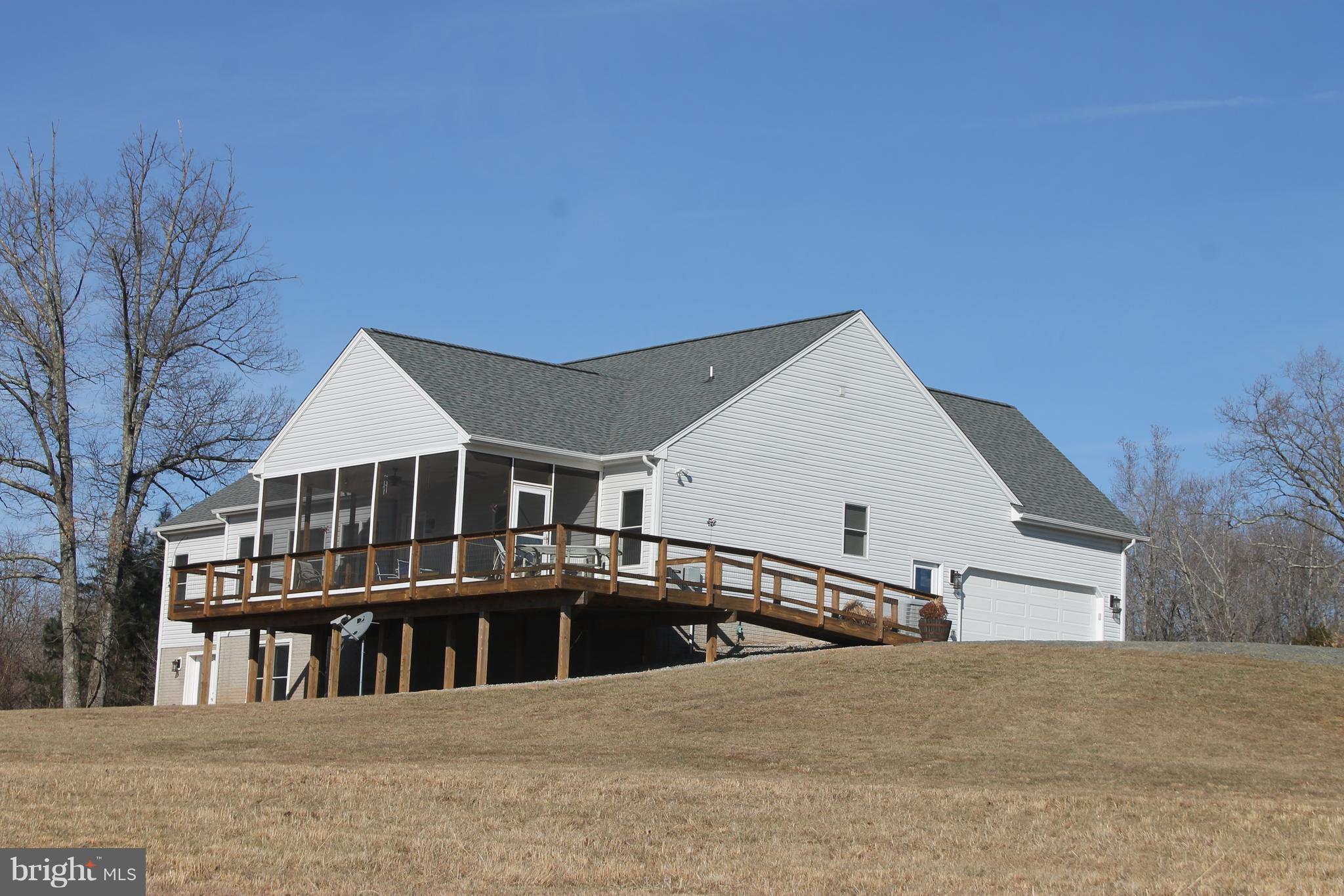 17372 Crookes Farm Road Rixeyville, VA 22737 - Photo 5 of 30 Rear of home
