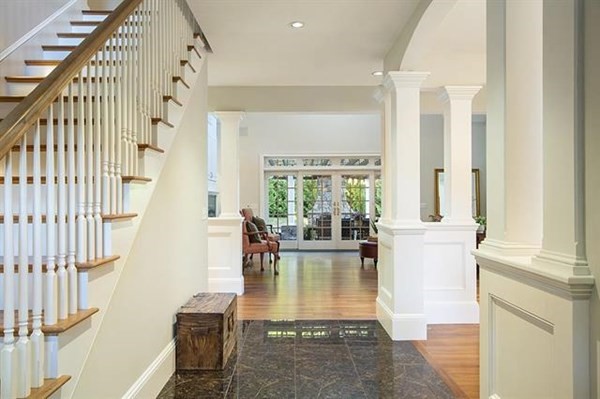 23 Pope Road Atkinson, NH 03811 - Photo 24 of 40 a view of an entryway with wooden floor and a livingroom view