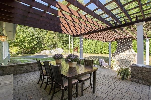 23 Pope Road Atkinson, NH 03811 - Photo 35 of 40 a view of an outdoor space with a table and chairs