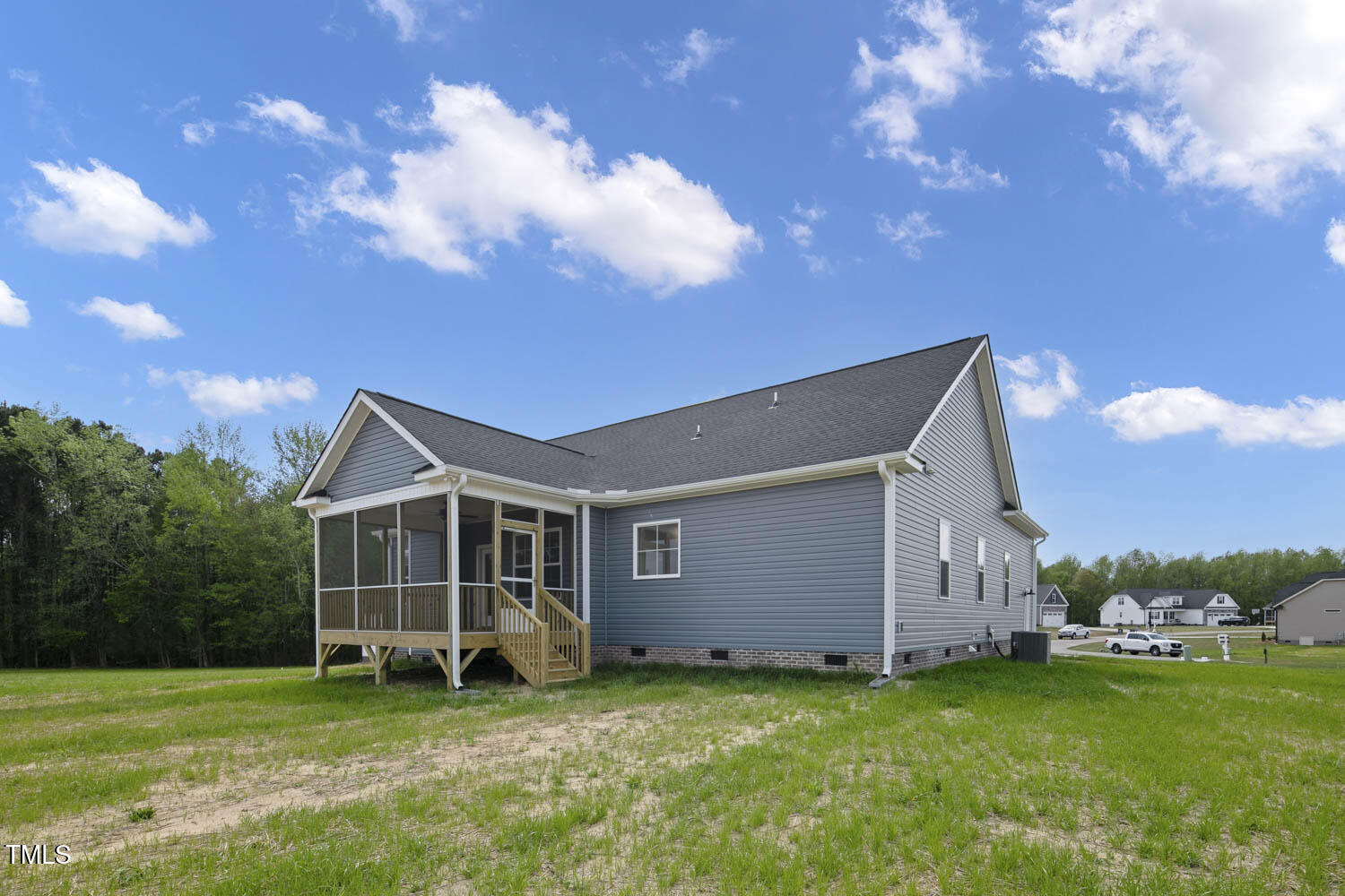 163 South Harper Faith Way Benson, NC 27504 - Photo 47 of 49 a view of a house with a yard