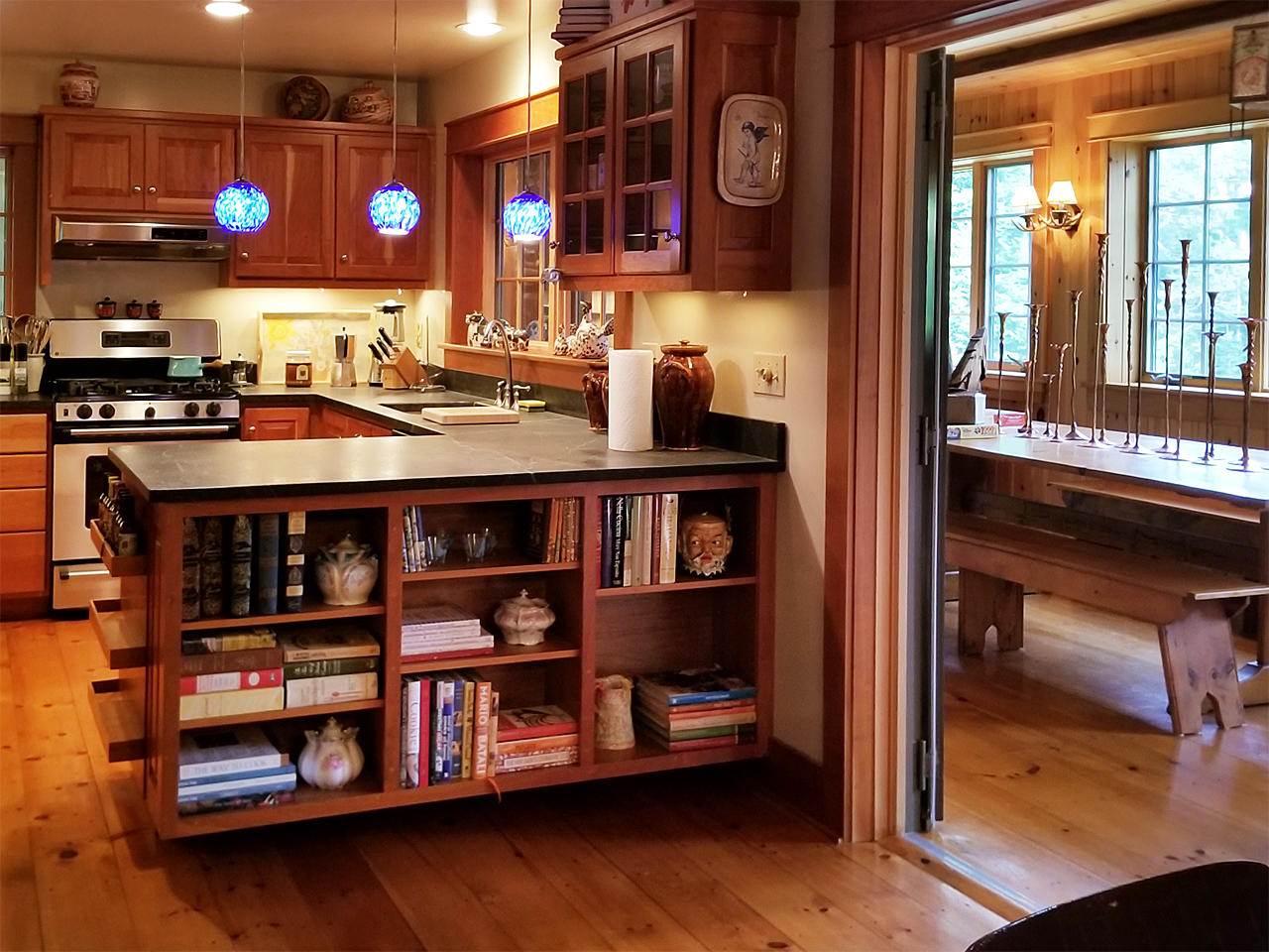32 Drebelbis Point Road Pemaquid, ME 04558 - Photo 21 of 43 1-Kitchen & Porch-1-1280
