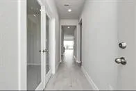 a view of a hallway