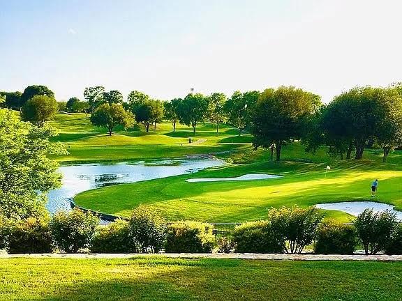 6809 Cedar Ridge Court Plano, TX 75093 - Photo 1 of 1 a view of a golf course with a lake view