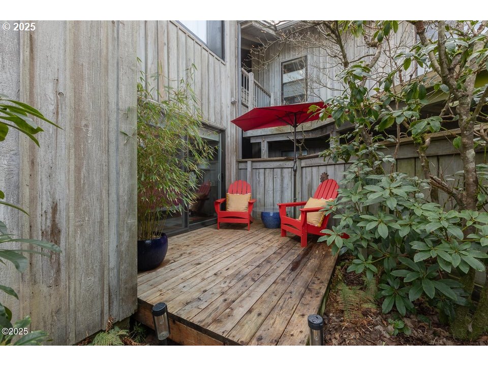 4175 Highway 101, Unit A1 Depoe Bay, OR 97341 - Photo 22 of 29 a view of outdoor space deck and patio