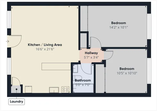 $1,325 | 616 West 51st Street, Unit 104, Austin, TX 78751
