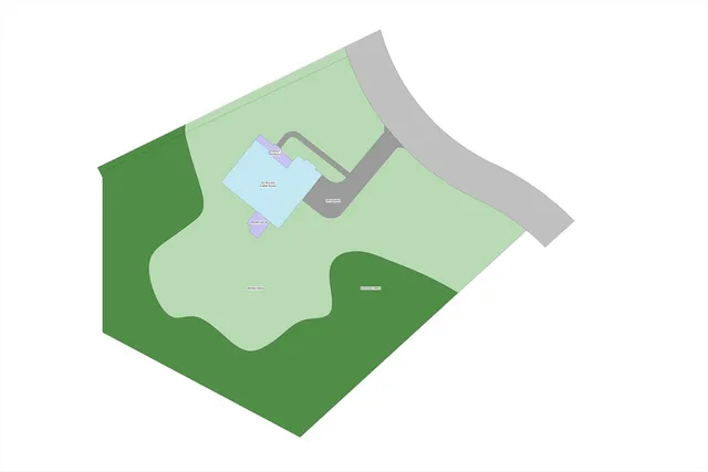 a view of a floor in middle of a house