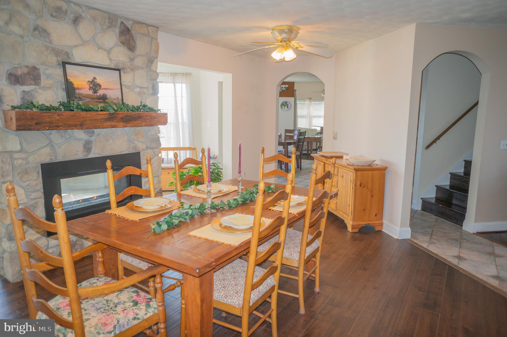 4815 Zeiglers Church Road Spring Grove, PA 17362 - Photo 16 of 122 a view of a dining room with furniture and wooden floor