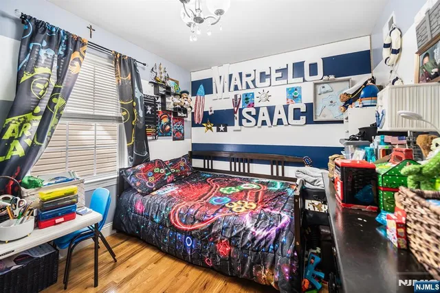 a bed room with a bed and a couch