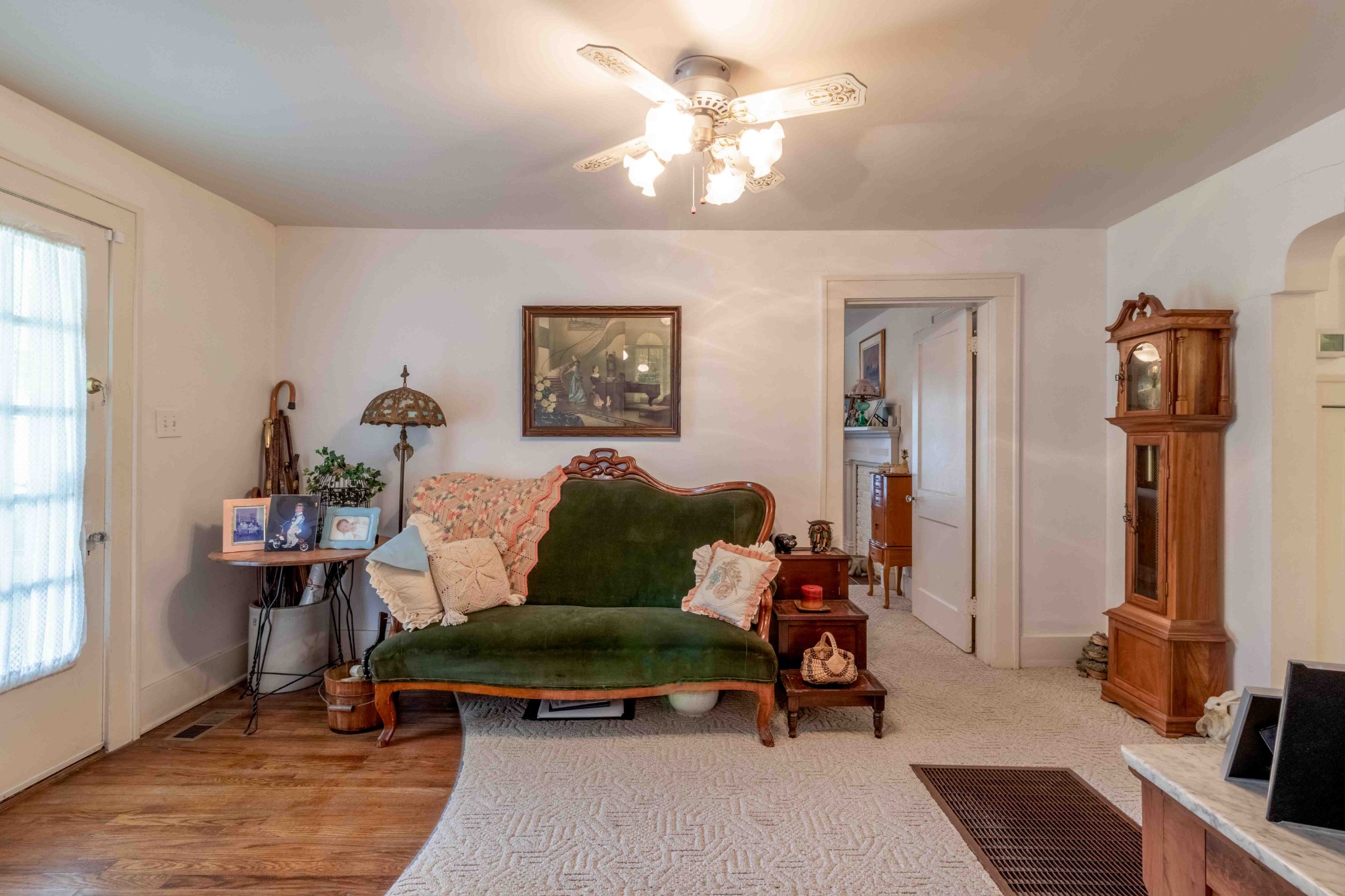 1780 Hickory Point Road Clarksville, TN 37043 - Photo 26 of 50 a living room with furniture a window and a flat screen tv