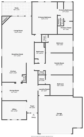 a view of a lake with a city