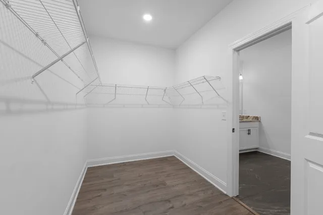 wooden floor in a room