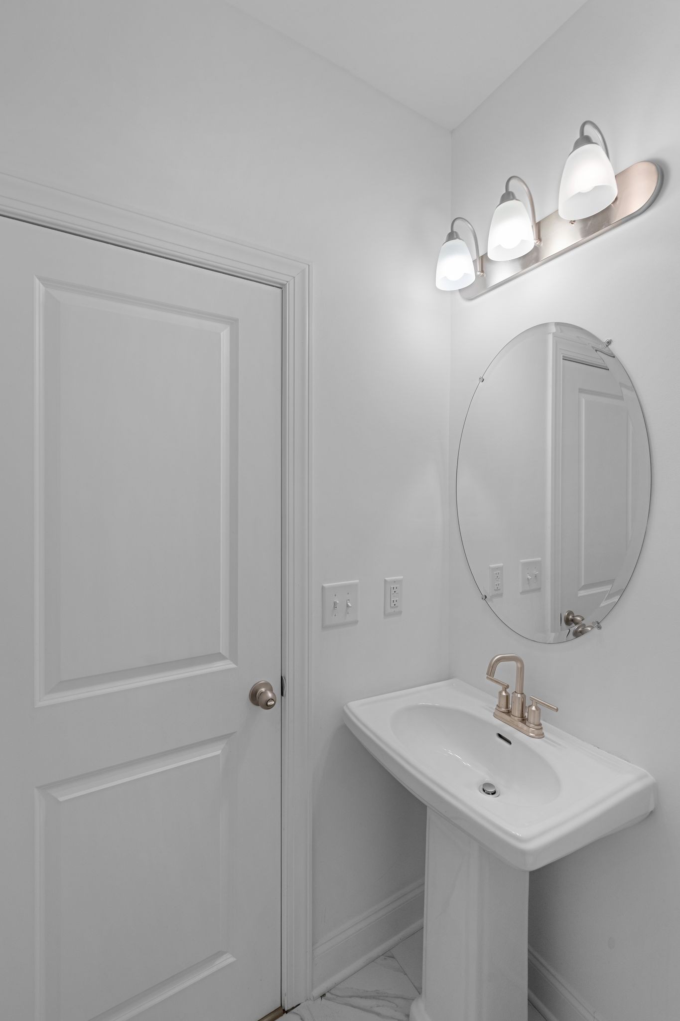 9265 Thomason Trail Antioch, TN 37013 - Photo 24 of 35 a bathroom with a sink and a mirror