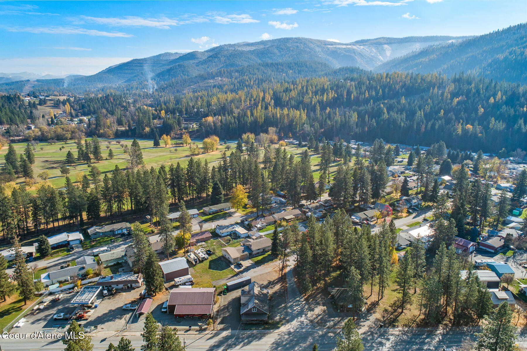 207 South Division Street Pinehurst, ID 83850 - Photo 30 of 34 Aerial_207SDivisionSt-8