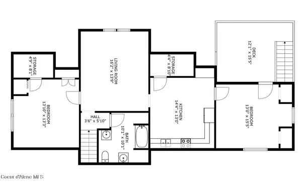 $579,000 | 207 South Division Street, Pinehurst, ID 83850