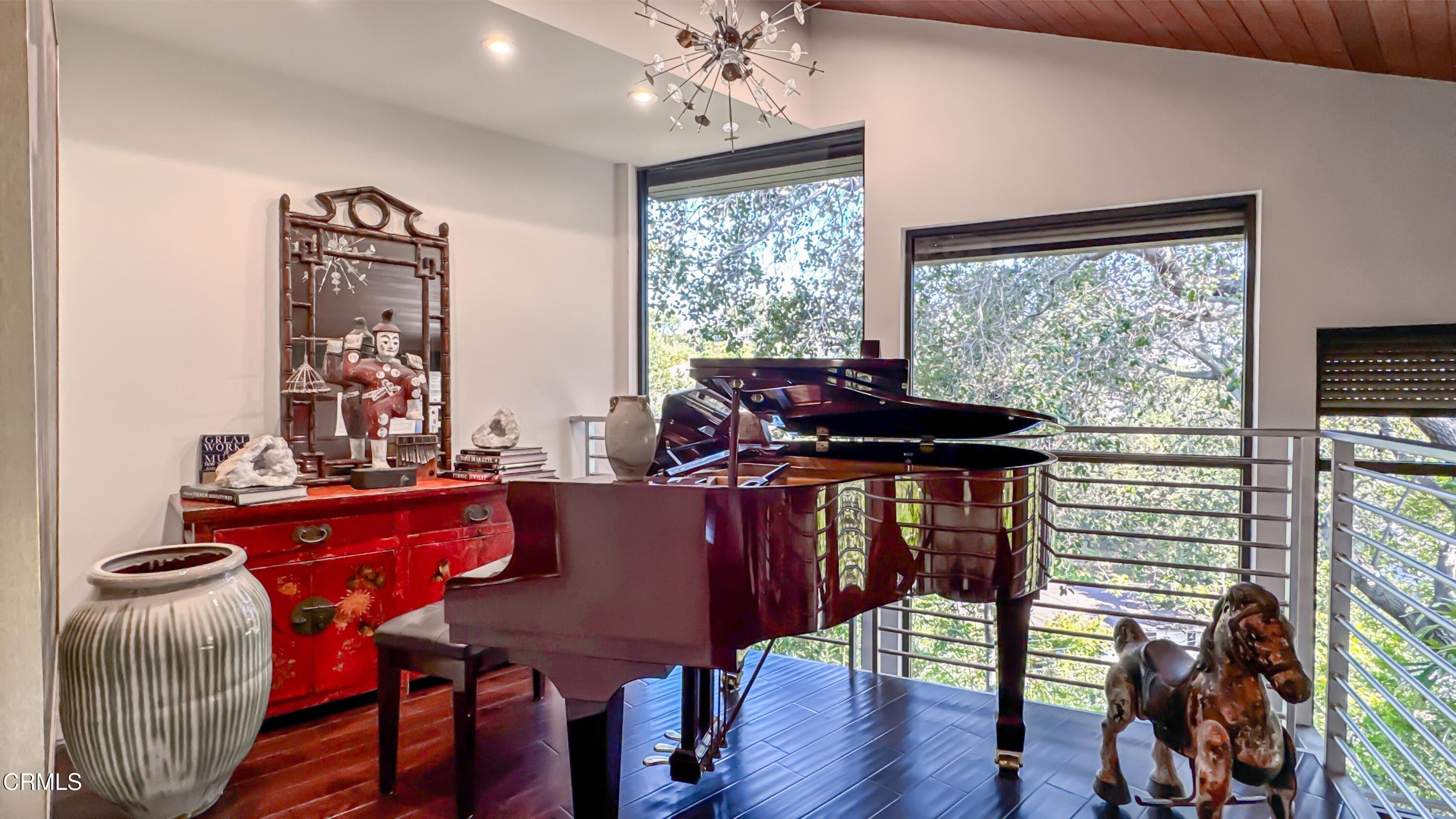 1344 Marianna Road Pasadena, CA 91105 - Photo 21 of 38 a view of a dining room with furniture window and outside view