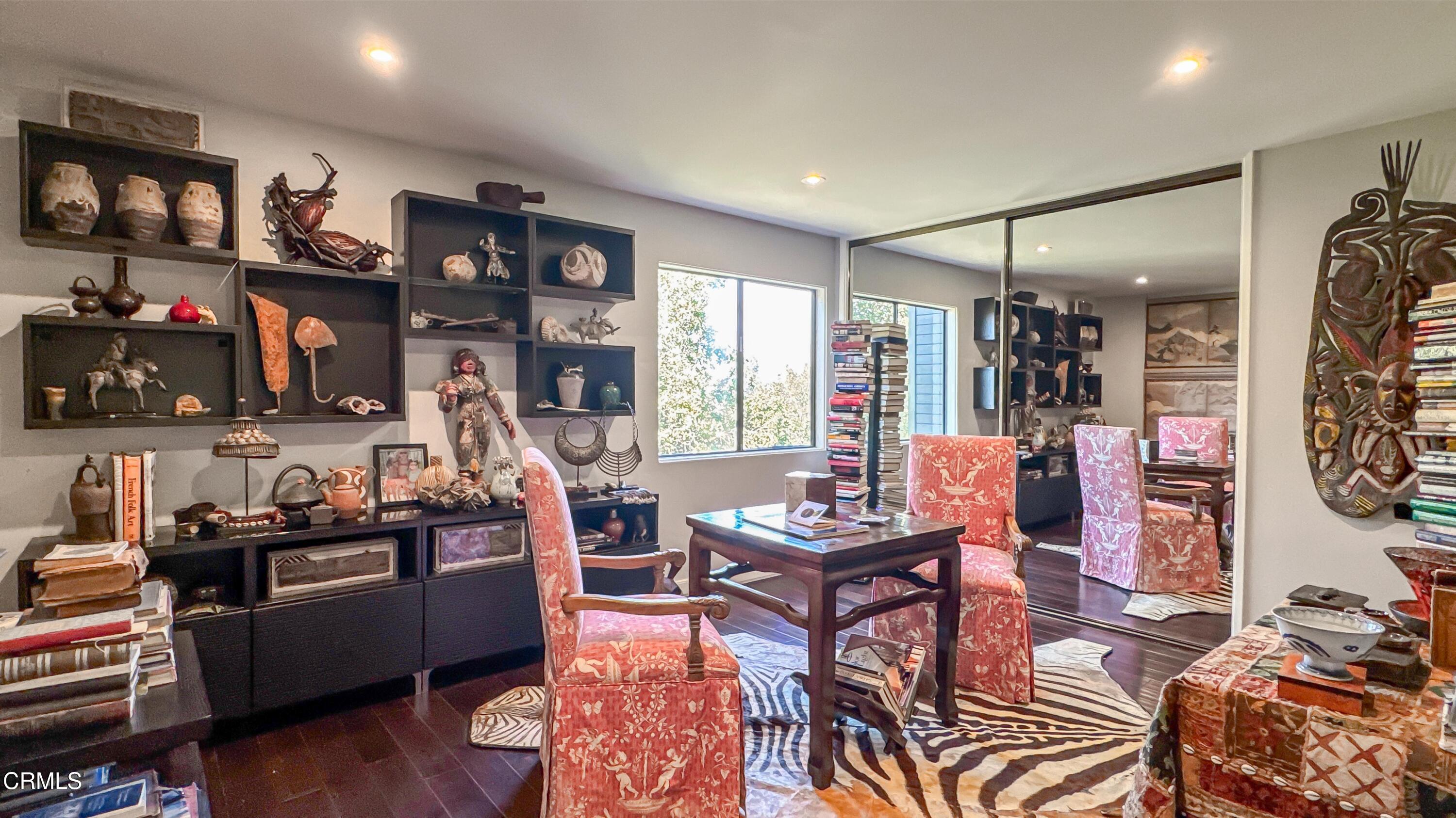 1344 Marianna Road Pasadena, CA 91105 - Photo 22 of 38 a view of a livingroom with furniture and workspace