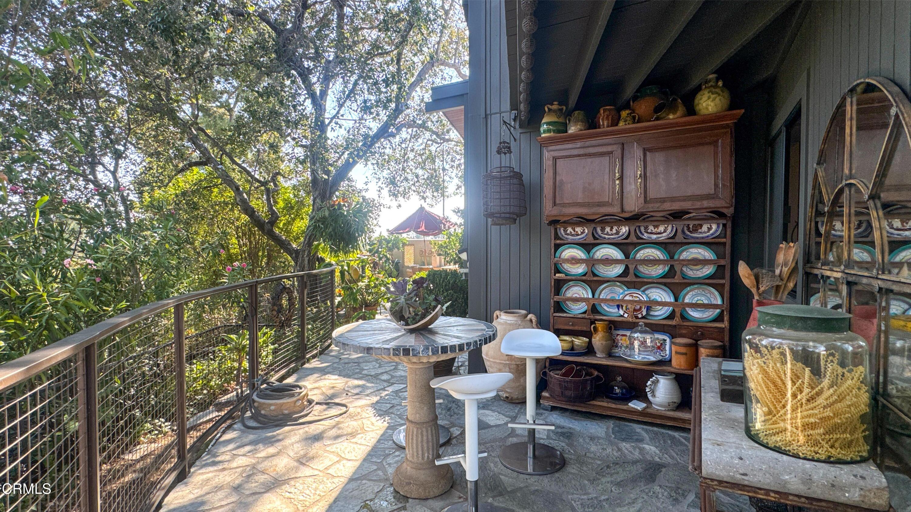 1344 Marianna Road Pasadena, CA 91105 - Photo 33 of 38 a view of a balcony with chairs