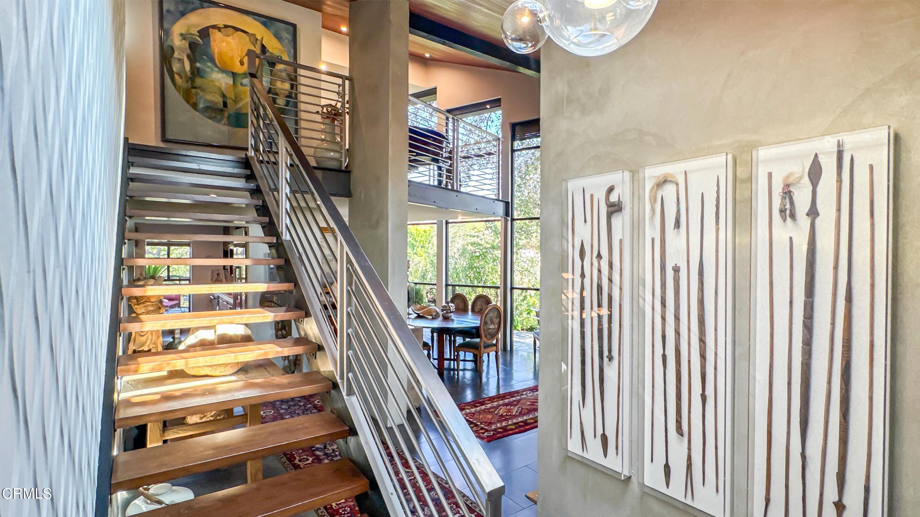 1344 Marianna Road Pasadena, CA 91105 - Photo 6 of 38 a view of entryway with wooden floor and windows