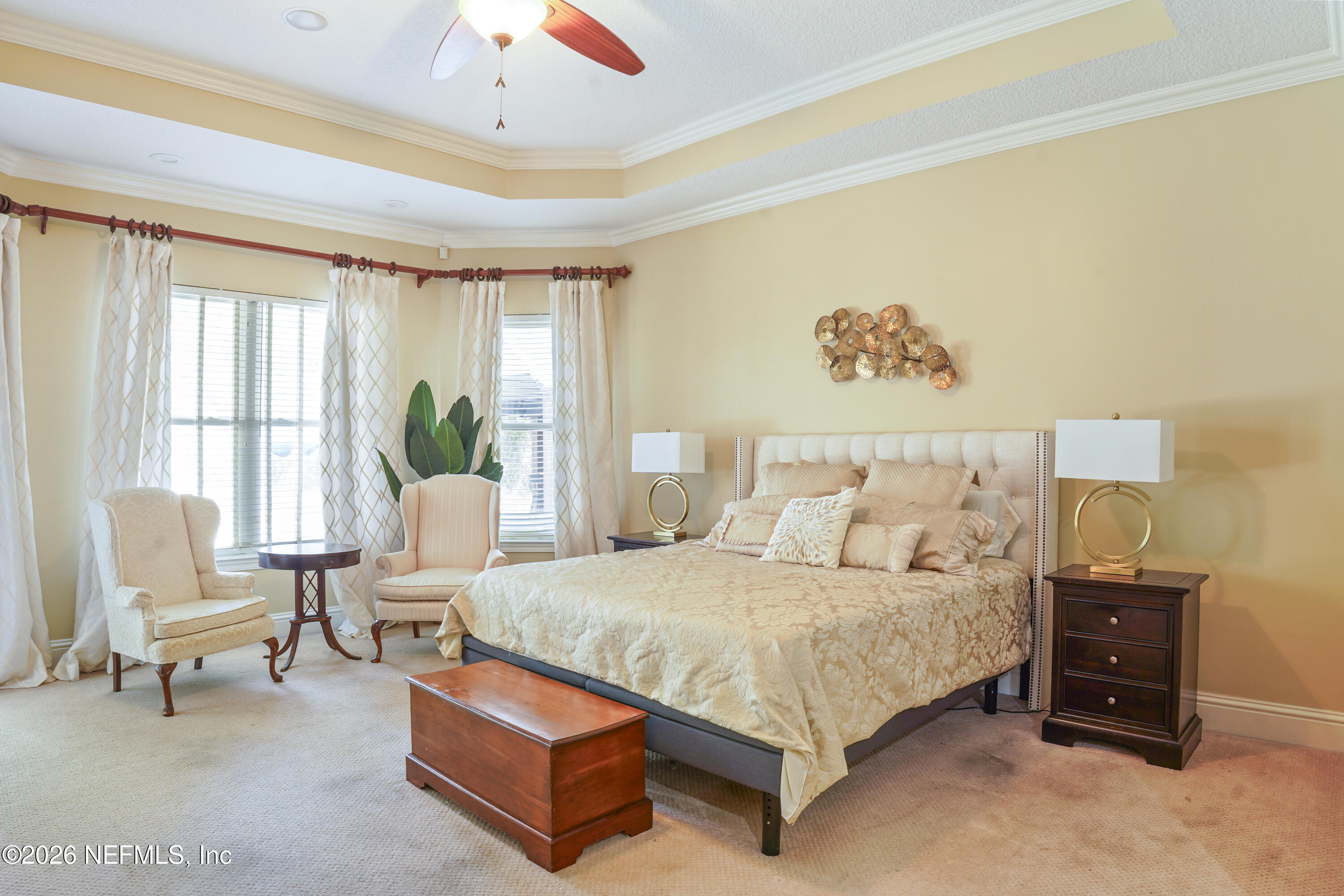 6153 Tim Crews Road Macclenny, FL 32063 - Photo 67 of 79 a bedroom with a bed and a couch