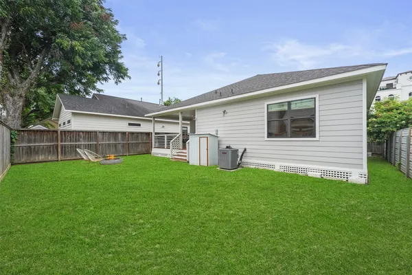 a view of tall buildings