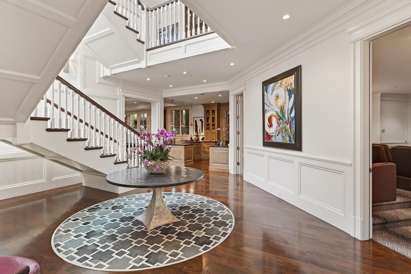 351 Walsh Road Atherton, CA 94027 - Photo 30 of 65 a view of a hallway with furniture and entryway