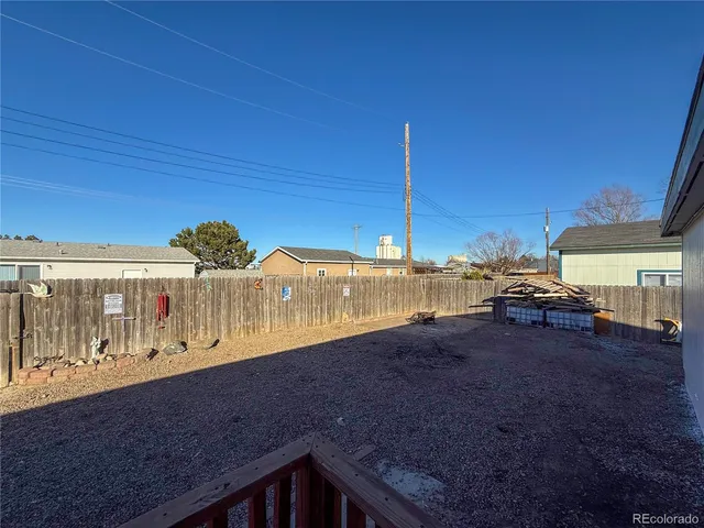 a view of balcony with furniture