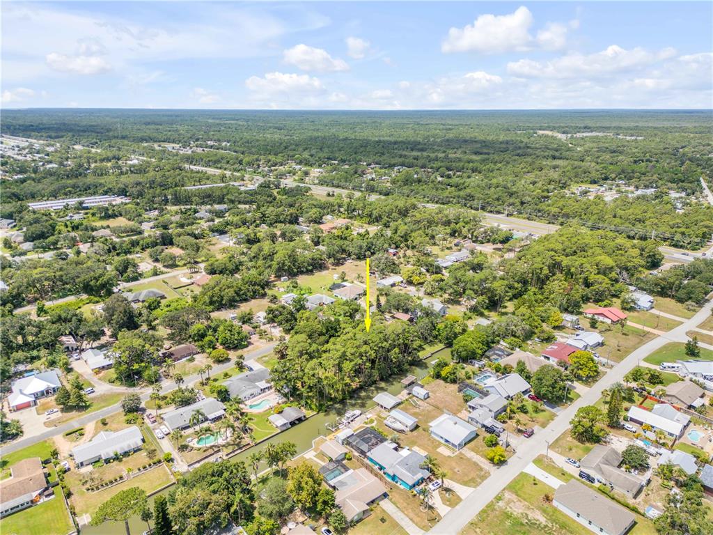 133 Hazelwood River Road Edgewater, FL 32141 - Photo 9 of 9 an aerial view of residential houses with outdoor space