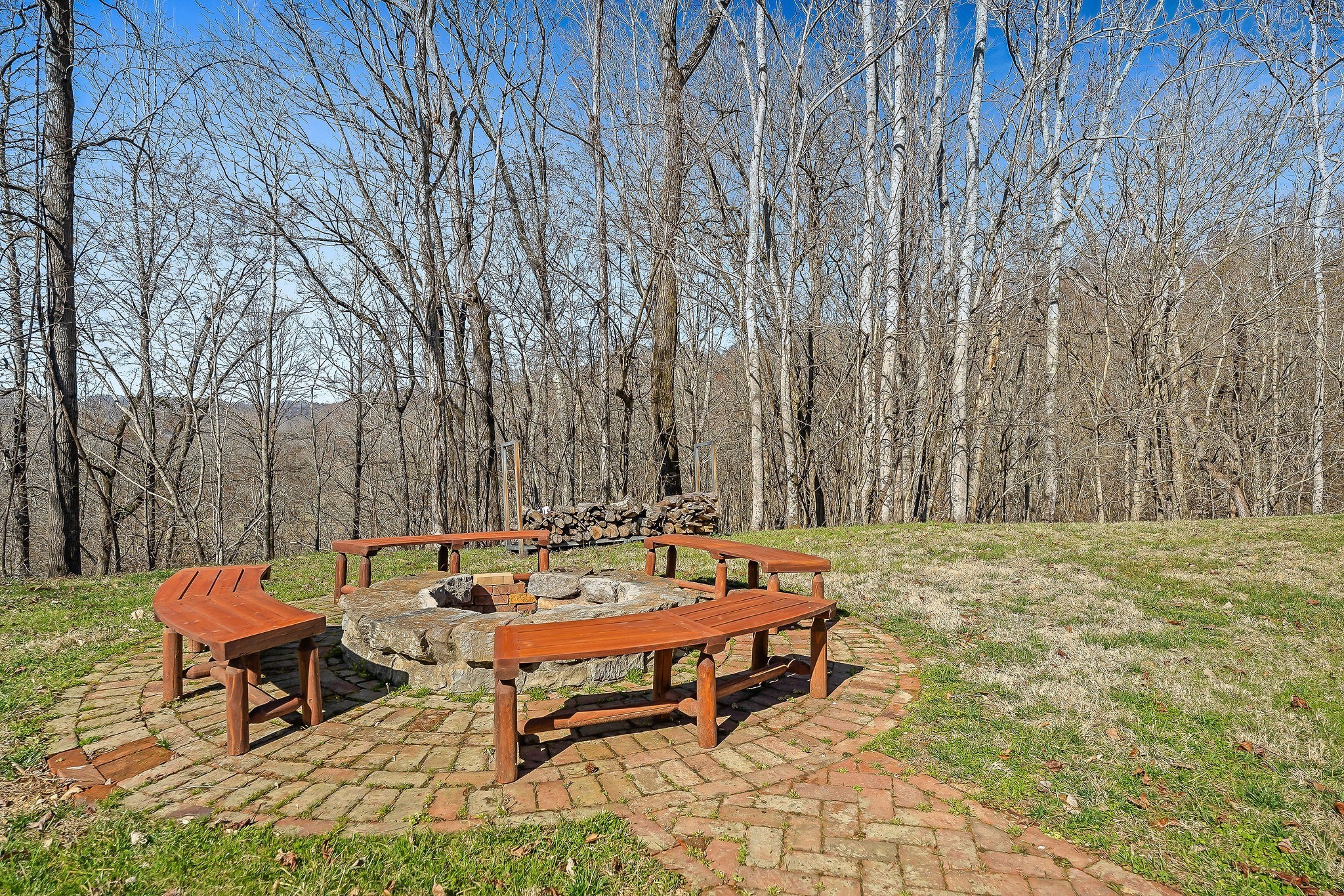 7775 Medley Amonette Road Buffalo Valley, TN 38548 - Photo 14 of 61 a backyard of a house with outdoor seating