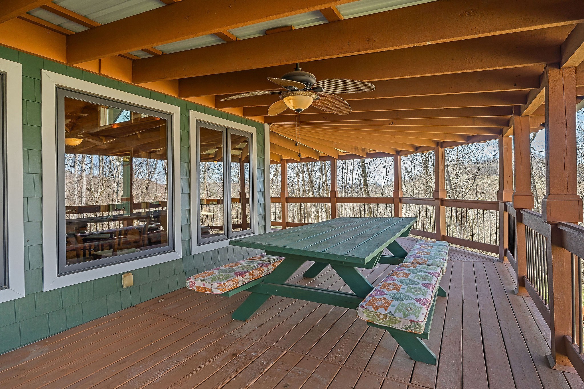 7775 Medley Amonette Road Buffalo Valley, TN 38548 - Photo 25 of 61 a roof deck with wooden floor and outdoor space