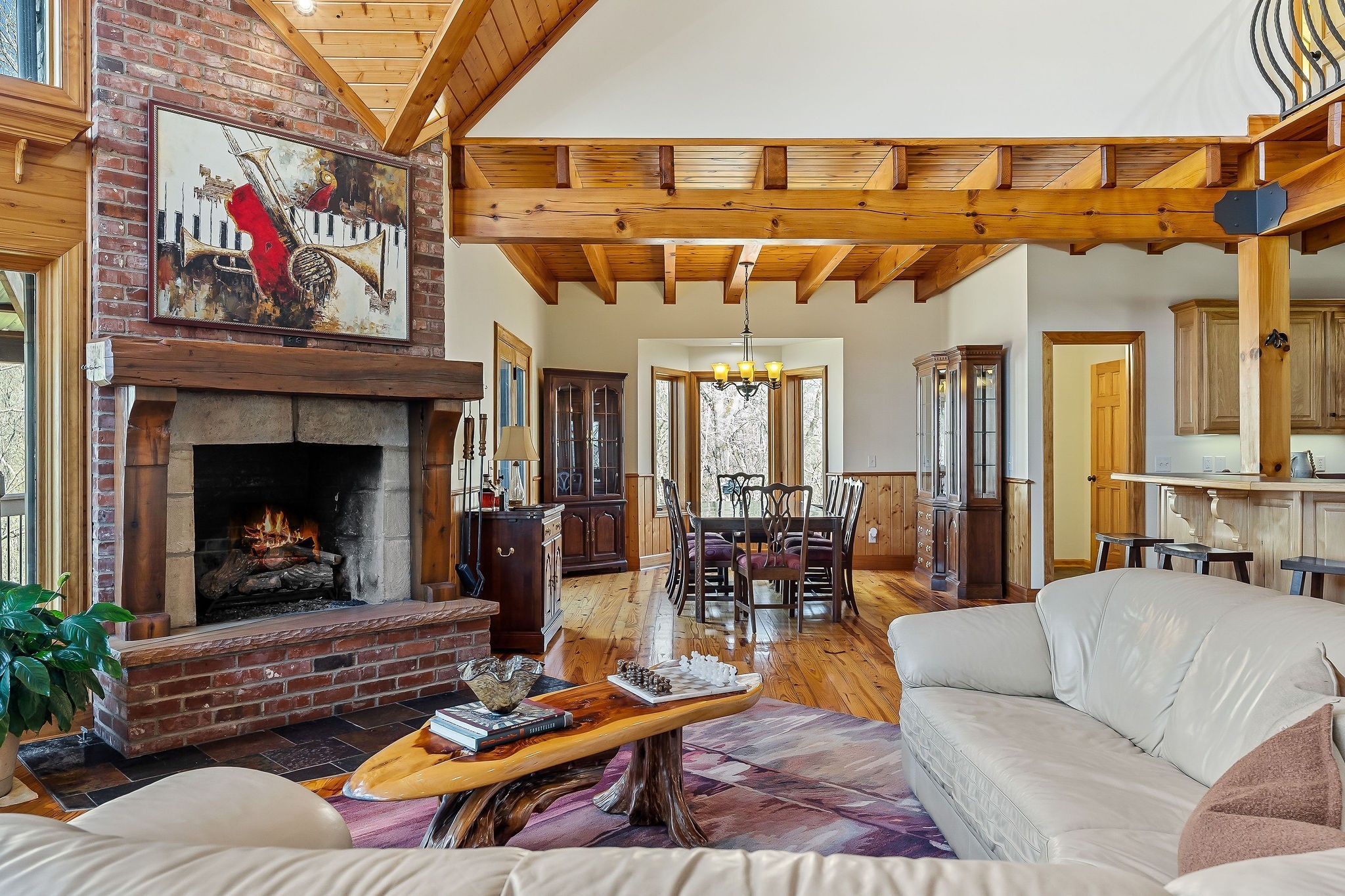 7775 Medley Amonette Road Buffalo Valley, TN 38548 - Photo 26 of 61 a living room with furniture and a fireplace
