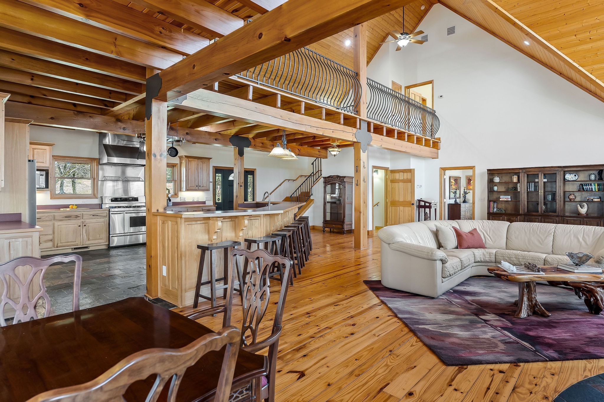 7775 Medley Amonette Road Buffalo Valley, TN 38548 - Photo 29 of 61 a living room with furniture and a rug