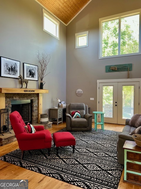 135 Horseshoe Trail Commerce, GA 30529 - Photo 3 of 25 a living room with furniture windows and a fireplace