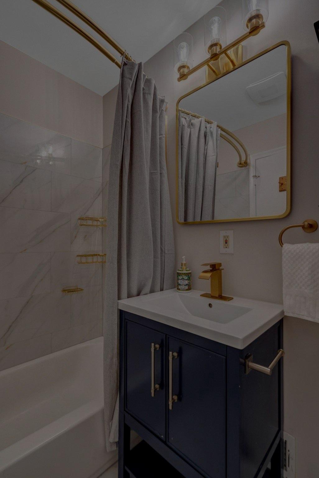 8213 Springfield Village Drive Springfield, VA 22152 - Photo 19 of 25 Hall Bath Renovated 2024
