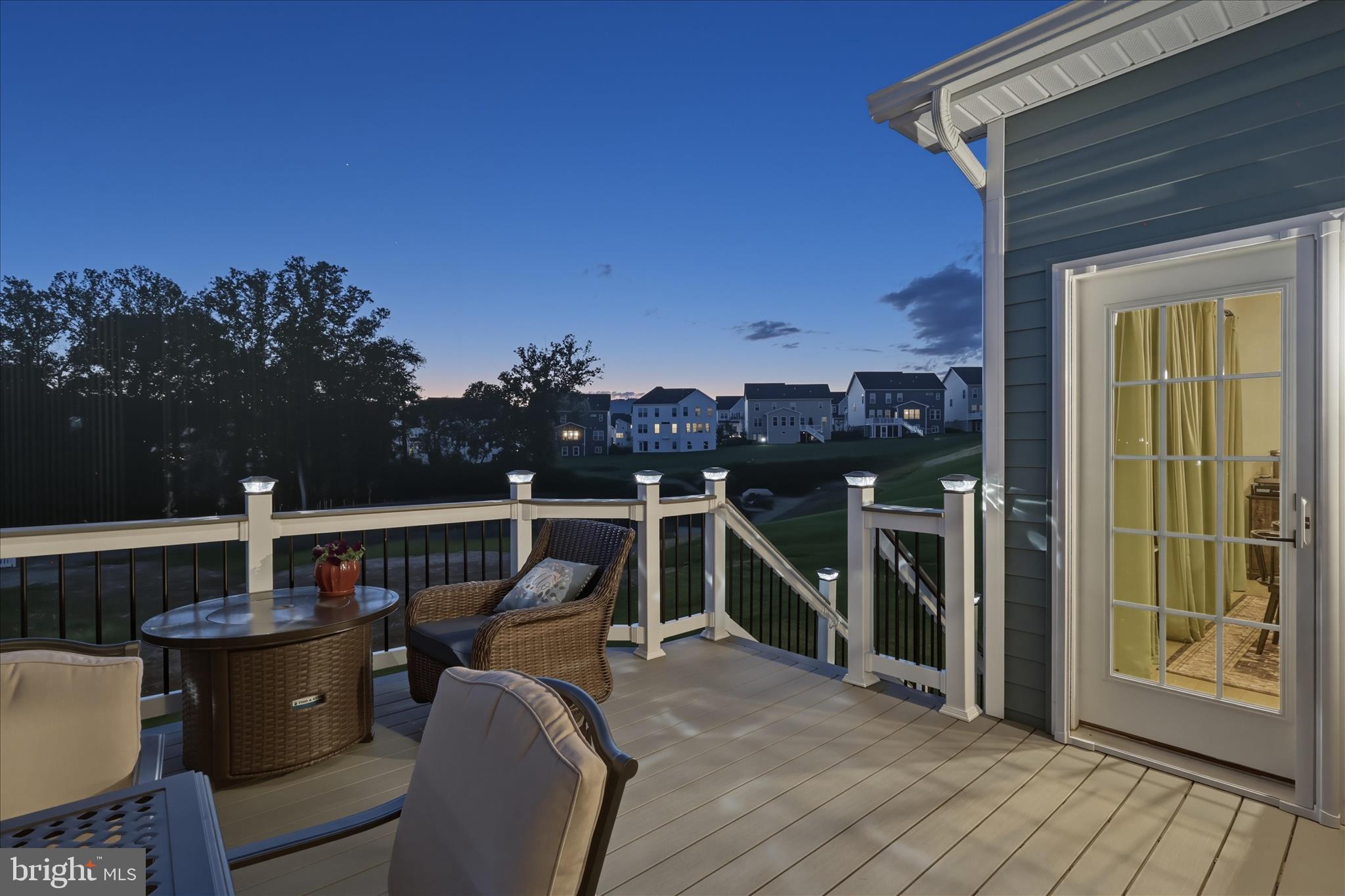 910 Enfield Farm Lane Brunswick, MD 21716 - Photo 55 of 87 Deck Twilight