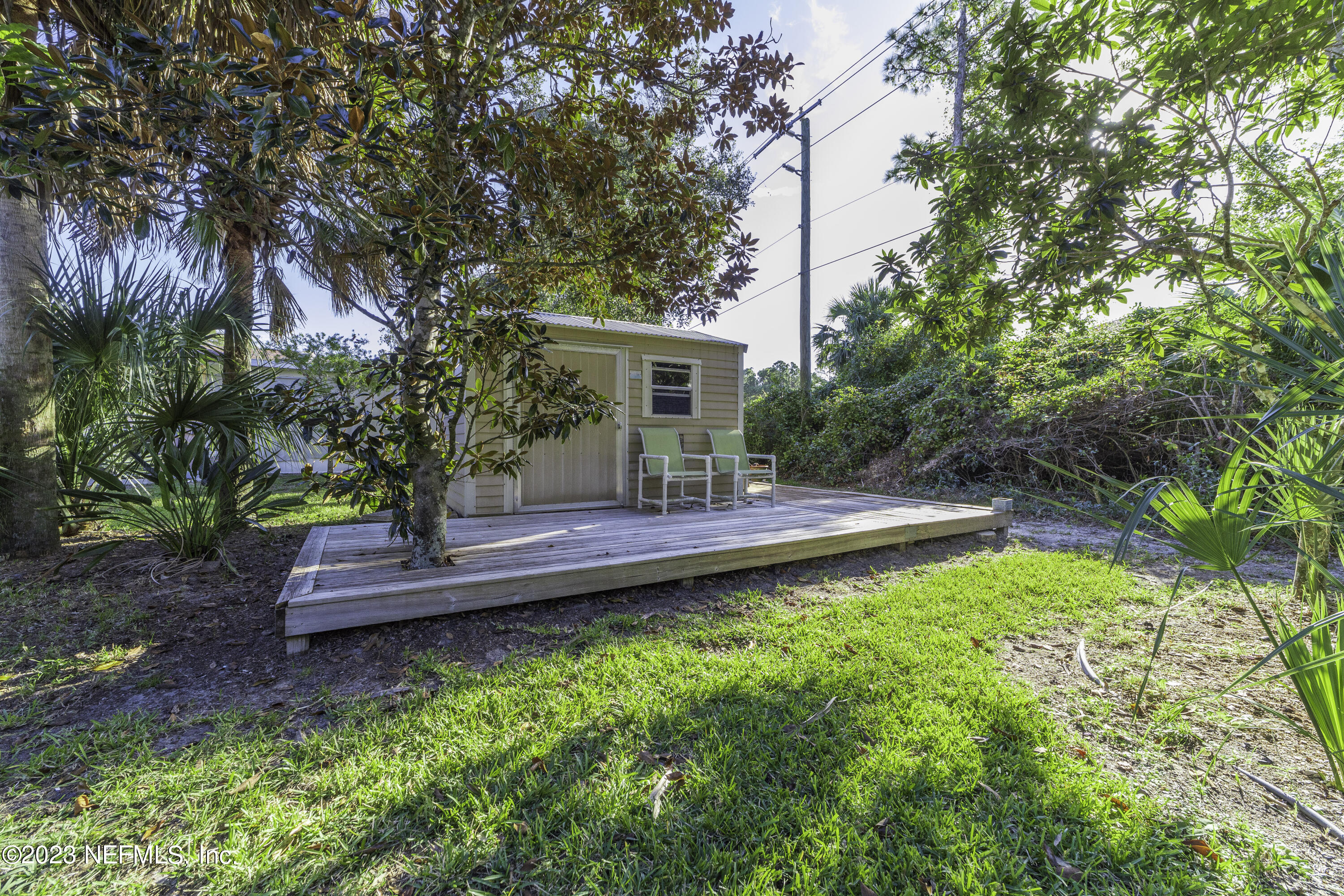831 Rita Circle St. Augustine, FL 32086 - Photo 24 of 28 Shed with Deck