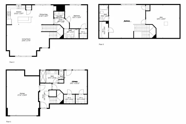 a picture of a bench in a white building