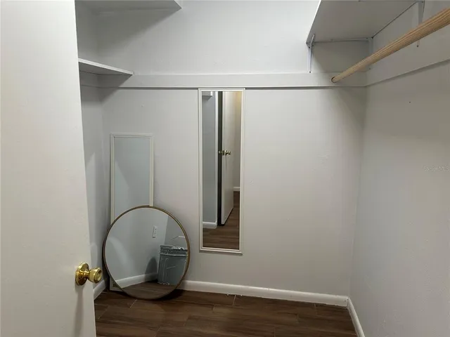 a view of a small space