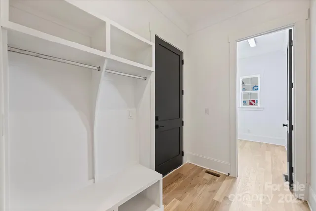 a view of closet area