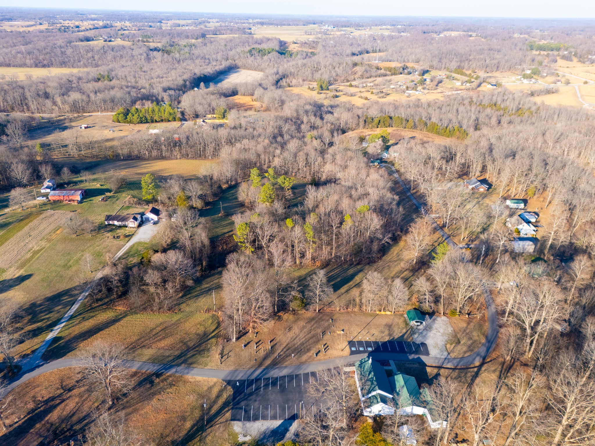 121 Mount Moriah Church Road Portland, TN 37148 - Photo 23 of 29 an aerial view of multiple house