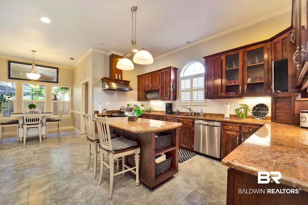 12523 Mary Ann Bch Road Fairhope, AL 36532 - Photo 8 of 41 8 Large Kitchen with Stai
