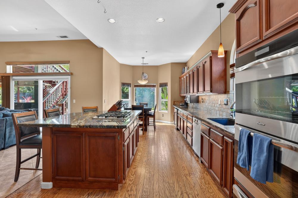 6504 Swallowsview Court Rocklin, CA 95677 - Photo 22 of 66 a kitchen with lots of counter top space